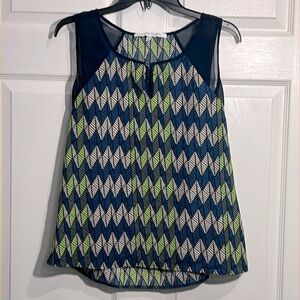 Collective Concepts women’s blouse - Size Medium Petite - Multicolored